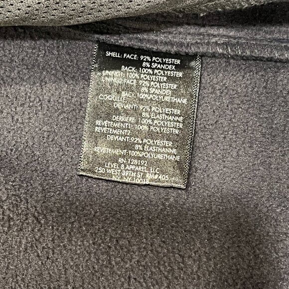 T-Tech by Tumi Men's Soft Shell Zip Jacket, NWT, Navy Gray, L - Picture 4 of 9